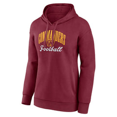 Washington Commanders Women's Victory Script Pullover Hoodie - Burgundy outlet
