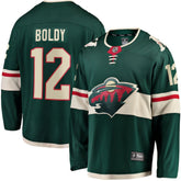 Matthew Boldy Minnesota Wild Fanatics Home Breakaway Player Jersey - Green Jerseys