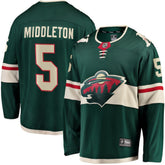 Jake Middleton Minnesota Wild Fanatics Home Breakaway Player Jersey - Green Jerseys
