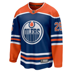 Darnell Nurse Edmonton Oilers Fanatics Home Breakaway Player Jersey - Royal Jerseys