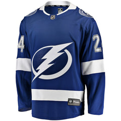 Zach Bogosian Tampa Bay Lightning Fanatics Home Breakaway Player Jersey - Blue Jerseys