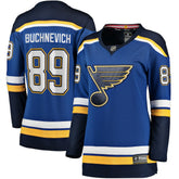 Pavel Buchnevich St. Louis Blues Fanatics Women's Home Breakaway Player Jersey - Blue Jerseys