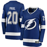 Nicholas Paul Tampa Bay Lightning Fanatics Women's Home Breakaway Player Jersey - Blue Jerseys