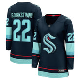 Oliver Bjorkstrand Seattle Kraken Fanatics Women's Home Breakaway Player Jersey - Deep Sea Blue Jerseys