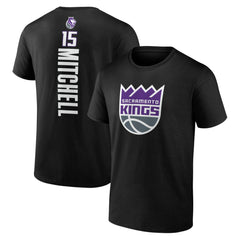 Davion Mitchell Sacramento Kings Playmaker Name & Number T-Shirt - Black online