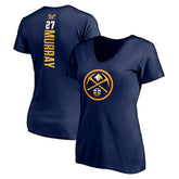 Jamal Murray Denver Nuggets Women's Playmaker Name & Number V-Neck T-Shirt sale - Navy cheap