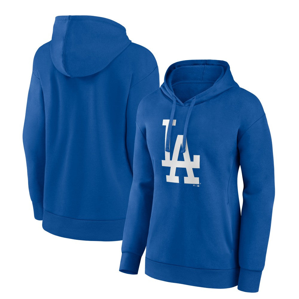 Los Angeles Dodgers Women's Core Logo Pullover Hoodie Royal