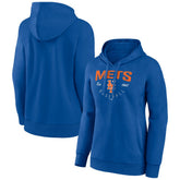 New York Mets Women's Team Live For It Pullover Hoodie Royal