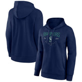 Seattle Mariners Women's Team Live For It Pullover Hoodie Navy