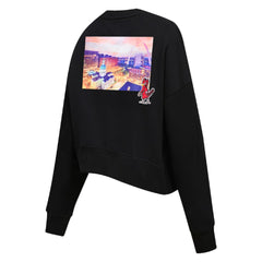 St. Louis Cardinals Pro Standard Women's City Scape Pullover Sweatshirt Black