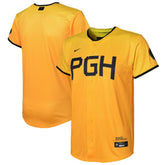 Pittsburgh Pirates Preschool City Connect Replica Jersey Gold