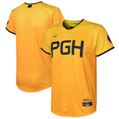 Pittsburgh Pirates Preschool City Connect Replica Jersey Gold