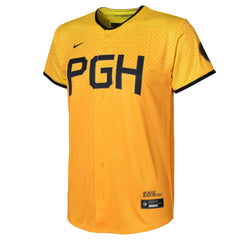 Pittsburgh Pirates Preschool City Connect Replica Jersey Gold