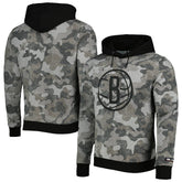 Brooklyn Nets Hugo Boss Camo Pullover Hoodie - Black for sale
