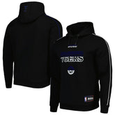 Philadelphia 76ers NBA x Hugo Boss Team Bounce Tri-Blend Pullover Hoodie - Black on sale