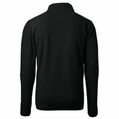 Detroit Lions Cutter & Buck Cascade Eco Sherpa Fleece Big & Tall Quarter-Zip Throwback Jacket - Black cheap