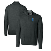 Detroit Lions Cutter & Buck Throwback Logo Lakemont Tri-Blend Big & Tall Quarter-Zip Pullover Sweater - Heather Charcoal for sale