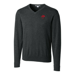 Buffalo Bills Cutter & Buck Throwback Logo Lakemont Tri-Blend Big & Tall V-Neck Pullover Sweater - Heather Charcoal for sale