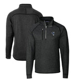 Indianapolis Colts Cutter & Buck Mainsail Sweater-Knit Big & Tall Half-Zip Pullover Jacket - Heather Charcoal on sale