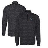 Indianapolis Colts Cutter & Buck Throwback Logo Big & Tall Traverse Camo Print Stretch Quarter-Zip Pullover Top - Black discount