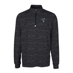 Indianapolis Colts Cutter & Buck Throwback Logo Big & Tall Traverse Camo Print Stretch Quarter-Zip Pullover Top - Black discount