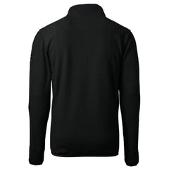 New Orleans Saints Cutter & Buck Throwback Eco Sherpa Fleece Quarter-Zip Pullover Jacket - Black outlet