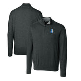 Detroit Lions Cutter & Buck Throwback Logo Lakemont Tri-Blend Quarter-Zip Pullover Sweater - Heather Charcoal outlet