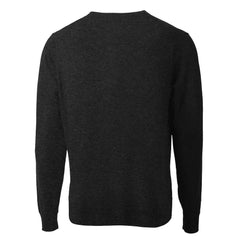 San Francisco 49ers Cutter & Buck Throwback Logo Lakemont Tri-Blend V-Neck Pullover Sweater - Black cheap
