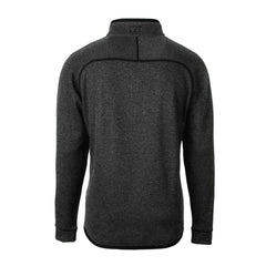 Atlanta Falcons Cutter & Buck Throwback Logo Mainsail Sweater-Knit Half-Zip Pullover Jacket - Heather Charcoal online