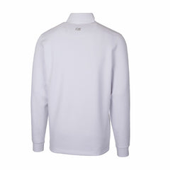 Detroit Lions Cutter & Buck Throwback Logo Traverse Stretch Quarter-Zip Pullover Top - White cheap