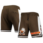 Cleveland Browns Pro Standard Retro Classic 2.0 Shorts - Brown outlet