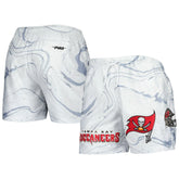 Tampa Bay Buccaneers Pro Standard Allover Marble Print Shorts - White outlet