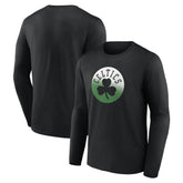 Boston Celtics Gradient Logo Long Sleeve T-Shirt - Black shop