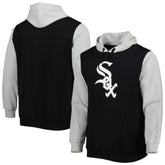 Chicago White Sox Stitches Team Pullover Hoodie Black/Gray