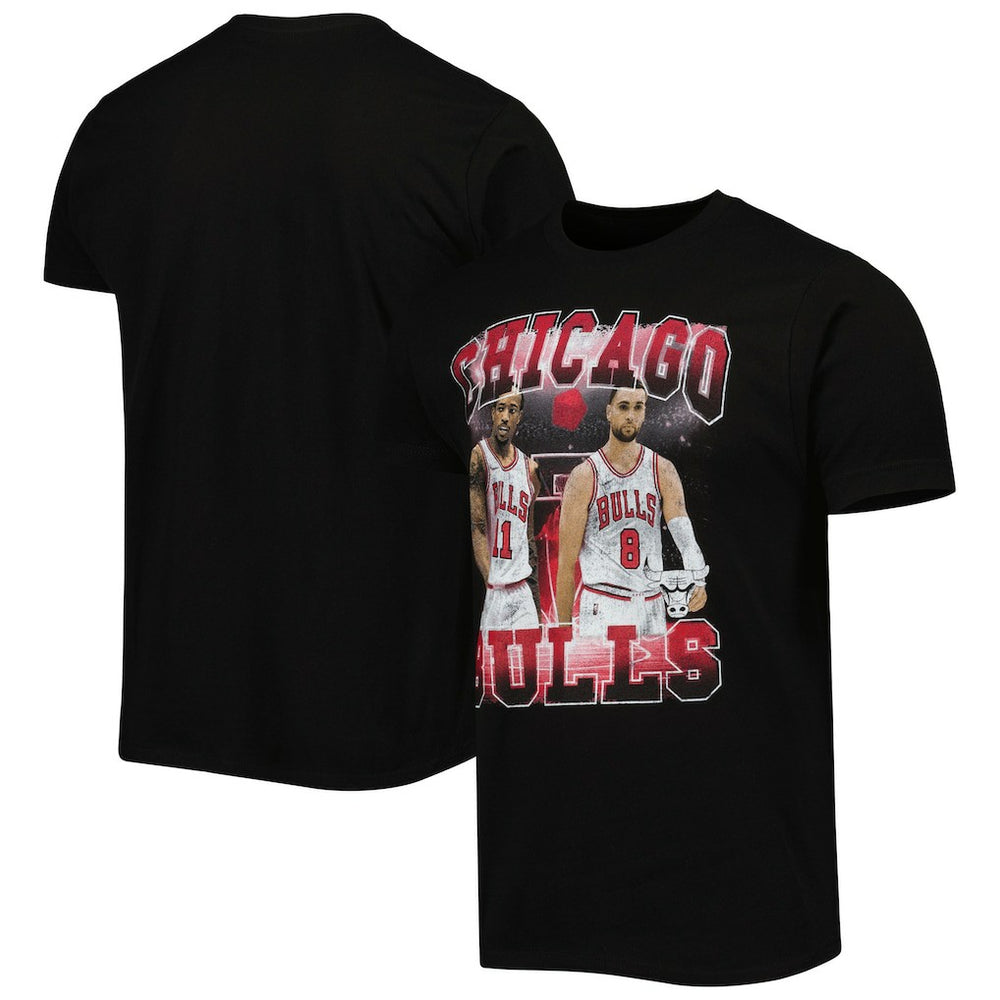 DeMar DeRozan & Zach LaVine Chicago Bulls Stadium Essentials Unisex Player Duo T-Shirt sale - Black outlet