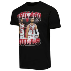 DeMar DeRozan & Zach LaVine Chicago Bulls Stadium Essentials Unisex Player Duo T-Shirt sale - Black outlet