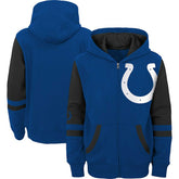 Indianapolis Colts Preschool Stadium Color Block Full-Zip Hoodie - Royal on sale