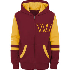 Washington Commanders Preschool Stadium Color Block Full-Zip Hoodie - Burgundy outlet