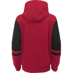 Arizona Cardinals Youth Colorblock Full-Zip Hoodie - Cardinal sale