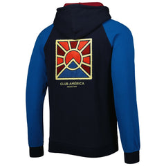 Club America Pride Raglan Pullover Hoodie - Navy/Blue outlet