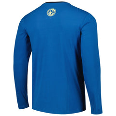 Club America Slogan Long Sleeve T-Shirt - Blue online