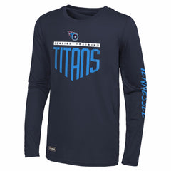 Tennessee Titans Impact Long Sleeve T-Shirt - Navy for sale