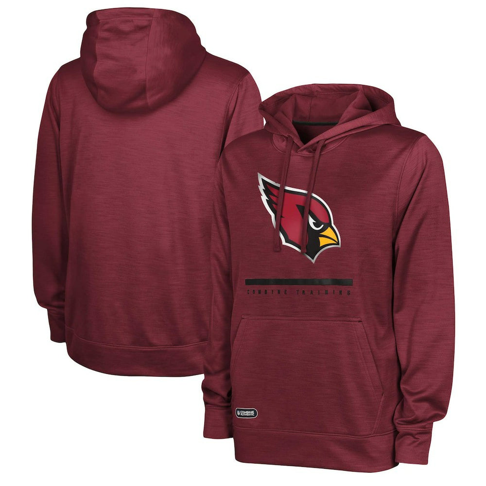 Arizona Cardinals Speed Drill Streak Pullover Hoodie - Cardinal for sale