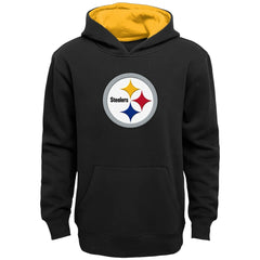Pittsburgh Steelers Youth Prime Pullover Hoodie - Black on sale