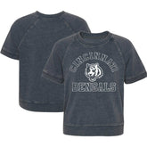 Cincinnati Bengals Girls Juniors Cheer Squad Raglan T-Shirt - Heather Charcoal online
