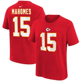 Patrick Mahomes Kansas City Chiefs Youth Player Name & Number T-Shirt - Red outlet