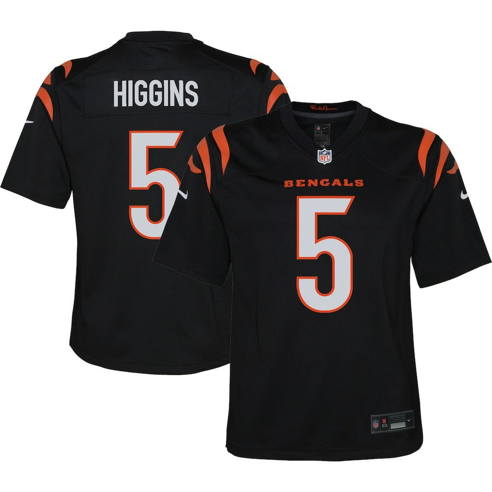 Tee Higgins Cincinnati Bengals Youth Game Jersey - Black discount