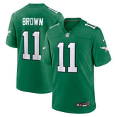 A.J. Brown Philadelphia Eagles Youth Game Jersey - Kelly Green outlet