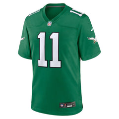 A.J. Brown Philadelphia Eagles Youth Game Jersey - Kelly Green outlet