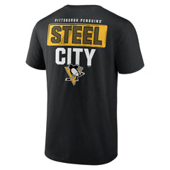Pittsburgh Penguins Territorial T-Shirt - Black T-shirts